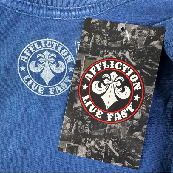 Affliction Women’s Short Sleeve Graphic T-Shirt -Size: Large -NWT - Picture 10 of 11